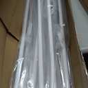 Kenney Davenport 1/2" Petite Café Decorative Window Curtain Rod, 28-48", White, 9 Rods