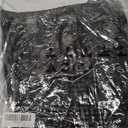 ASPO Men's Windproof Warm Golf Vest Outerwear with 6 Pockets Waterproof Winter Softshell Sleeveless Puffer Jacket for Hiking,Size XXL, black