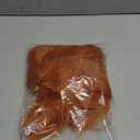 karlery Kids Girls Long Curly Orange Wig with Bangs Halloween Cosplay Costume Wig (Free Purple Headband and Wig Cap)