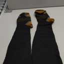 Doctor's Select Copper Plus Size Compression Socks Wide Calf - 2 Pairs | 20-30mmHg Extra Wide Calf Compression Sock Women | Copper Socks for Swelling, Varicose Veins | Extra Wide Calf Compression Sock | Black Wide Compression Socks for Women & Men (4X- Large)