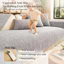 Non-Slip Couch Cover Washable for Pets, Sofa Cover for Sectional 1pc/36"×94"