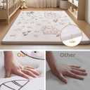 ROBUD Baby Play Mat, Baby Floor Play Mat, 5050in Kids Play Mat with Non-Slip PadFoldable and Machine Washable Foam Play Mat for Baby Aged 0+, WF010