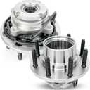 Pair 515020 Front Wheel Bearing Hub Assembly Compatible with Ford Excursion 2000 2001 2002, Hub Bearing Assembly Front for Ford F-250 Super Duty 1999-2004, F-350 Super Duty 1999-2004, 8 Lugs w/ABS (OE Size)