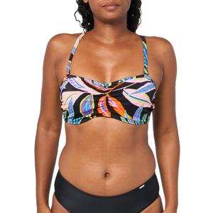 Freya Womens Desert Disco Underwire Bandeau Bikini Top (30D, Multi)