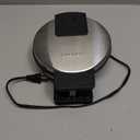 Cuisinart Waffle Maker, 1250W Round Classic Waffle Iron, 5-Setting Adjustable Browning Control, WMR-CANAS, Brushed Stainless