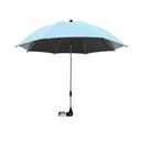 Clip-On Universal Stroller Umbrella with UV Protection, Baby Stroller Parasol 85cm/33.5in Diameter with Umbrella Clip Fixing Device