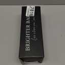 Luxury Glass Hand Soap Dispenser Bathroom Set by Brighter Barns - Refillable Liquid Hand Soap Dispenser Set for Kitchen - Gold Bathroom Decor and Accessories for Airbnb, Spa, Hotel, Gifts (Amber/Gold)