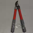 Pruning Long Handle Pruning Shear Labor-saving Non Slip Portable Pruner Portable Multi-functional Gardening(37CM-Red)