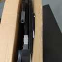 Regalo Safety 29-38.5" Baby Gate for Doorways & Bottom of Stairs, Pressure Mounted Baby Gate with Door for Babies, Toddlers & Pets, Tested & Safe for 30 Years, American Designed, American Owned, Black