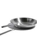 Frying Pan Stainless Steel 10.5 inch Frying Pan | Made in USA | 5-Ply Fully Clad Stainless Steel | Stay Cool Handle Design | Induction Ready & Non-Toxic