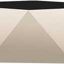 The HC Companies 6 Inch Deco Faceted Plastic Succulent Bowl - Unique Decorative Indoor Planter with Drainage Hole, Vanilla Bisque