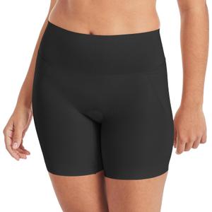 Maidenform Women's Tame Your Tummy Booty Lift Shorty, Cool Comfort Control Top Shapewear Shorts (Black) S