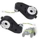2Pcs 12V Powered Wheels Motor Upgrade Gearbox Electric Motor 12V RS550 40000RPM High Speed RS550 Drive Engine Upgrade Motor