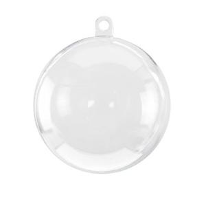 Super Z Outlet Clear Plastic Acrylic Bath Bomb Mold Shells Molding Balls Kit (60mm, 12 Pack)