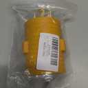 NEMA L14-30P to TT-30R 30 Amp RV Generator Adapter, 4 Prong Locking 120/240V L14-30P Generator Plug to TT-30R 30A RV Outlet,for Camper Trailer Portable Power Adaptor