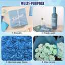 2 x Tinoaly 60 Sheets Gradient Blue Wrapping Paper, 3 Colors, 19.69x13.78 inches, Gift Wrap Tissue Paper for Christmas, Birthday, Party Decoration