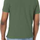 Lacoste Men's Slim Fit L12.12 Short Sleeve Pique Polo Shirt (Green, XL)