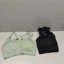 Sports Bra for Women Padded Medium Support Criss Cross Strappy Bras Seamless High Impact Yoga Exercise Athletic Bras, X-Small 