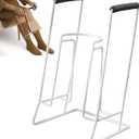 Stocking Donner Sock Aid Tool for Compression Socks Men or Women  Strong Metal Design with Soft Foam Grips  Dressing Aid Hip Kit for Easy Use with Stockings and Compression Socks  Regular