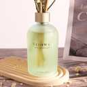 Reed Diffuser - Grapefruit & Osmanthus 6.76oz200ml 2 Packs Flower Essential Oil Reed Diffuser Set with 16 Sticks - Long Lasting Fragrance for Home Bedroom Bathroom Room Shelf Decor