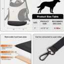 Dog Carriers for Small Dogs,Dog Backpack with 2 Pocket for Travel,Comfortable Dog Front Carrier Suitable for Dogs 8-18 pounds Machine Washable (Beige)