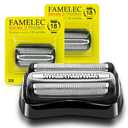 FAMELEC 3 Pcs Foil Shaver Head Compatible with 21B 32B 32S Braun S3 Replacement Head with Models 3000s 3010s 3040s 3050cc 3070cc 3080s 3090cc 310s...Electric Razor Head for Braun Series 3 Proskin