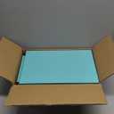 OPNICE Desk Organizers and Accessories, Dual Monitor Stand Riser with Drawer and 2 Pen Holders, Desk Shelf Metal Computer Monitor Stand for Office Workspace Organizers, Desktop Organization (Blue)