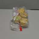 4PCS Glitter Dumpling, Dumpling Squishy, Mega Rainbow Dumplings, Cute Anxiety Relief Fidget , Soft Squeeze Decompression Dough for AdultsSmall (2inch)