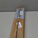 1.25 inch Diameter Sliding Door Security Bar, 17.1-40 Inch Adjustable Sliding Glass Patio Door Security Bar, Black Sliding Door Lock Bar with Rubber Tips, Window Security Bar for Home