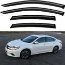 Window Visors Rain Guards Shield for 2013-2018 Nissan Altima, Out-Channel Window Vent Wind Deflectors Visors Shades for 13-18 Altima