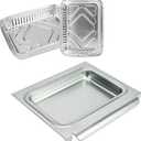 Uniflasy 67047 Catch Pan for Weber Spirit/Spirit II 200/300 Genesis and Genesis II LX200/300 Series Grill for Weber Traveler Drip Tray with 6415 Aluminum Liner, Replacement for Weber 67047 83156 6415