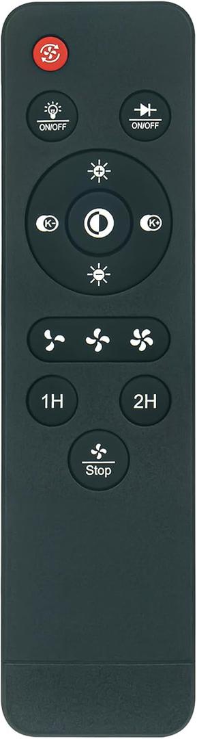 Replacement Remote Control Applicable for PINFM 20 Inch Bladeless Ceiling Fan Model 1008355198