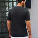 TACVASEN Men's Henley Shirts Short Sleeve Cotton Moisture Wicking T-Shirt Lightweight Casual 3 Button Tshirts (M)