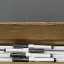 U Brands Contempo Magnetic Dry Erase Board White Board, 11" x 14", White Modern Frame, Includes Magnet and Marker Pack Of 4