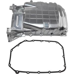 Engine Oil Pan with Gasket Compatible with 2008-2012 Honda Accord 2012-2014 Crosstour 2008-2014 Acura TSX 2.4L 2354cc L4 144 Replaces # 11200-R40-A00