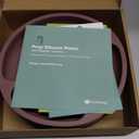 KeaBabies Suction Plates for Baby, Toddler - 3-Pack 100% Silicone Toddler Plates with Suction, Divided, BPA-Free Baby Led Weaning Essentials for Kids, Dishwasher, Microwave Safe, Durable (Rocky)