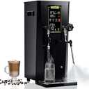 WantJoin Commercial Milk Frother & Beverage Warmer - 2200W Professional Milk Steamer Machine with LED Display Panel for Latte, Cappuccino, Coffee, Hot Chocolate and Milk Tea, Perfect for Cafes & Home