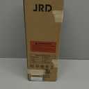 JRD 13" Tower Fan for Bedroom, 23ft/s Bladeless Desk Fan with 3 Speeds, 80 Degree Oscillating, Quiet Operation, Compact & Portable Table Fan for Bedroom Home Office Desktop (13 inch Knob, Black)