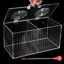 Magnet Acclimation Box for Saltwater Fish Quarantine Aquarium Isolation Box for Aquarium Fish Anemone Reef Coral