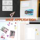 Magnetic Sheets 8.5" x 11" 30 Pack - Flexible Magnet Sheets with Adhesive Backing for DIY Crafts and Photo Magnets,Suitable for School Classroom Boards, Refrigerator and Shelf Labels