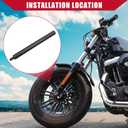 Wheel Bearing Race Tool for Harley Davidson FL 1973-1999 / Outer/Wheel Tapered Race Removal and Installer/Durable Metal / 1 Pcs Black