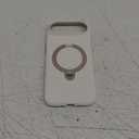 TORRAS Q3 Silicone 360 Spin for iPhone Air Case with Stand, Fit for MagSafe, Magnetic Ring Kickstand with Camera Control, Liquid Silicone Rubber Soft Phone Case for iPhone 17 Air 6.5'', Light Ivory