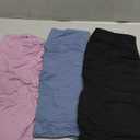 Valandy 3 Pack Biker Shorts L-XL Blue Pink Black