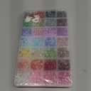 Dupamind 5000PCS Friendship Bracelet Making Kit for Girls, Glow in The Dark, Rainbow Crystal Glass Beads, Letter & Heart Beads, 20 Meter Elastic Threads, Craft Gift for Kids Birthday Party