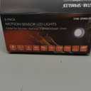 STAR-SPANGLED 6 Pack 2.8 Motion Sensor Lights Indoor AAA Battery Operated, Stick on LED Puck Light for Stairs, Under Cabinet, Closet, Cool White