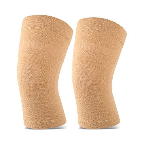 Knee Compression Sleeves for Men Women, Knee Brace Support for Joint Pain Relief, Arthritis, ACL, MCL, Injury Recovery, L Knee Compression Sleeves for Men Women, Knee Brace Support for Joint Pain Relief, Arthritis, ACL, MCL, Injury Recovery, L