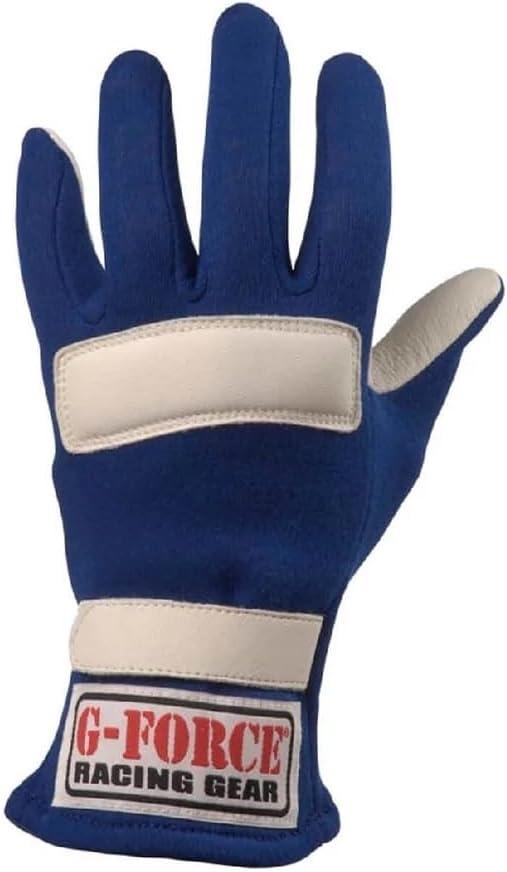 G-Force 4101XSMBU G5 Blue X-Small Junior Racing Gloves
