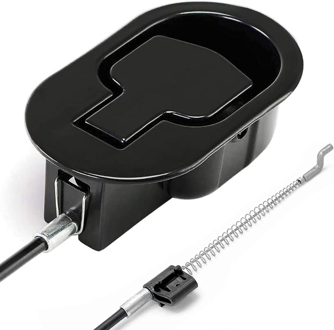 Metal Recliner Handle Replacement Parts with Cable, Universal Recliner Sofa Chair Couch Release Lever Pull Handle, Fits Ashley and Major Recliner Brands, Exposed Cable Length 4.9