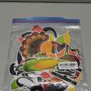 18 Pieces Happy Thanksgiving Garage Door Magnet Fall Harvest Funny Magnets for Fridge Happy Holiday Magnets Autumn Turkey Pumpkin Corn Hat Magnetic Decorations for Party Supplies Home Decorations