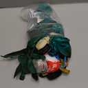 Emerald Green and Gold Balloons Arch Kit, Double Stuffed Dark Hunter Forest Green Pearl Sand White Metallic Gold Balloons for Jungle Wedding Birthday Graduation Party St. Patrick's Day Decorations, Green White Gold